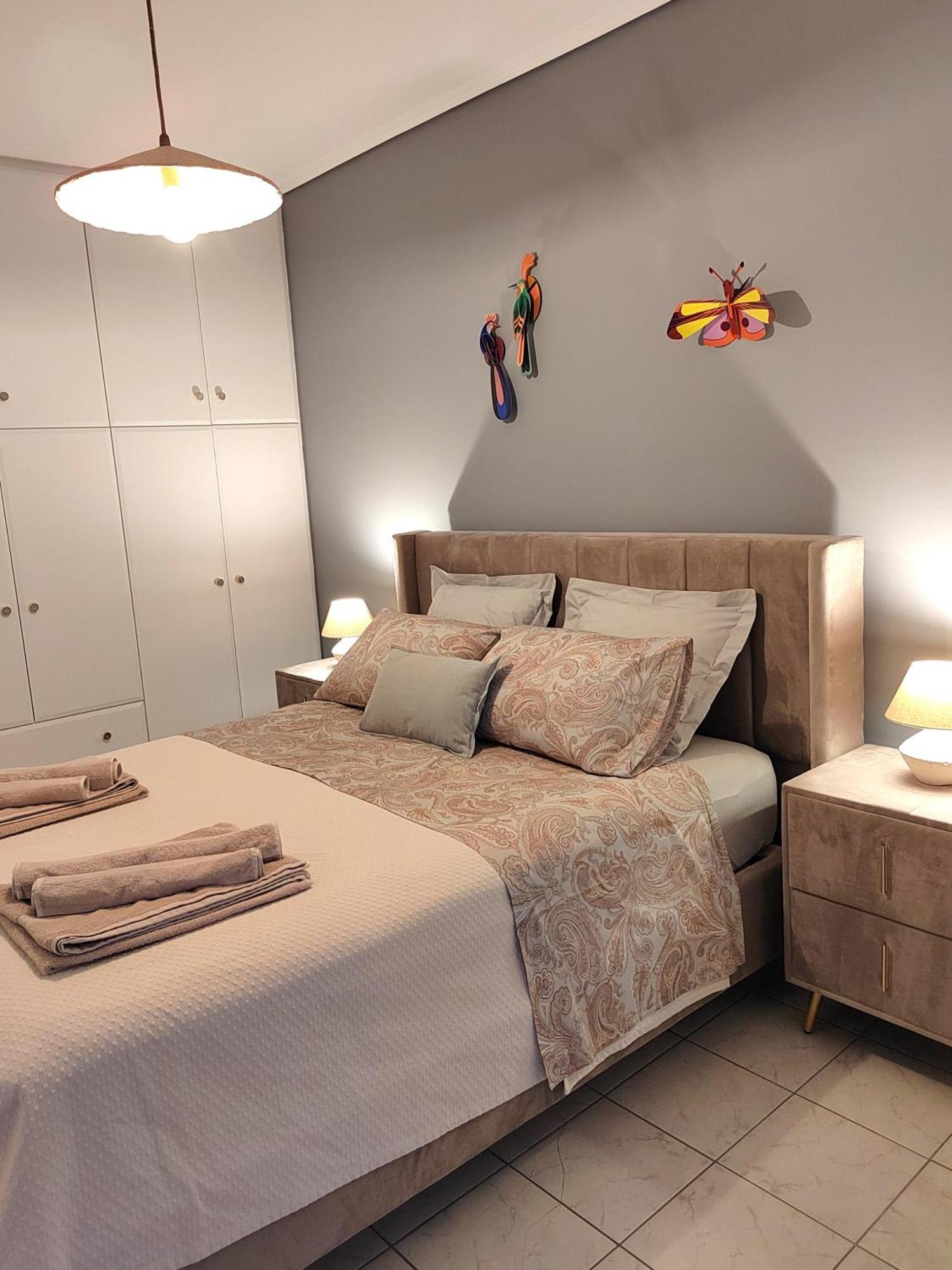 The Cozy Seaside Apartment Návpaktos Eksteriør bilde