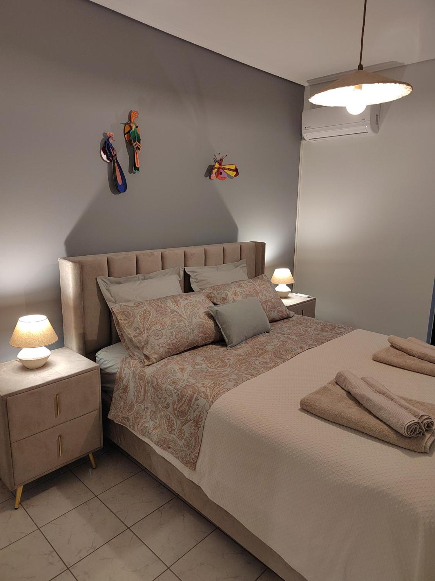 The Cozy Seaside Apartment Návpaktos Eksteriør bilde